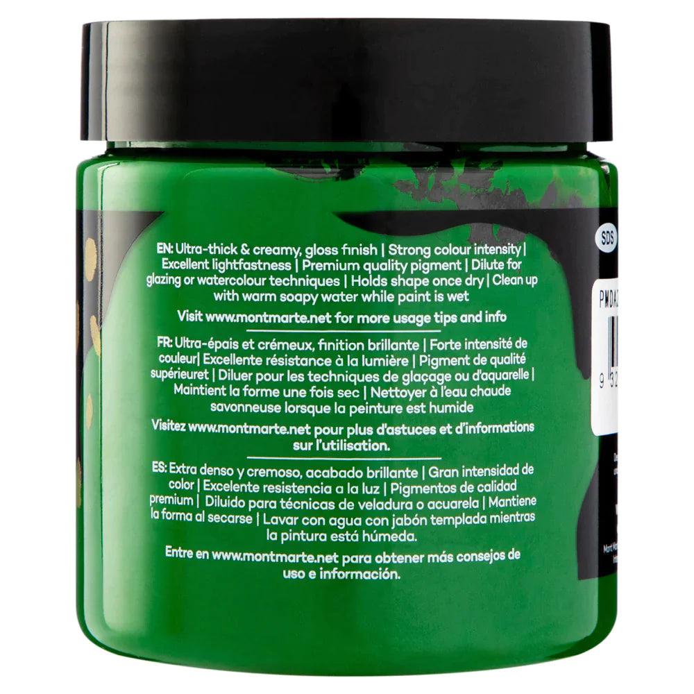 Dimension Acrylic Paint 250ml Pot - Sap Green - Mont Marte - Glowish