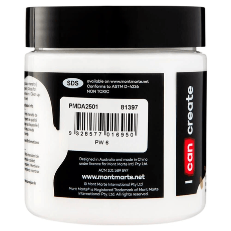 Dimension Acrylic Paint Premium 250ml - Titanium White - Glowish