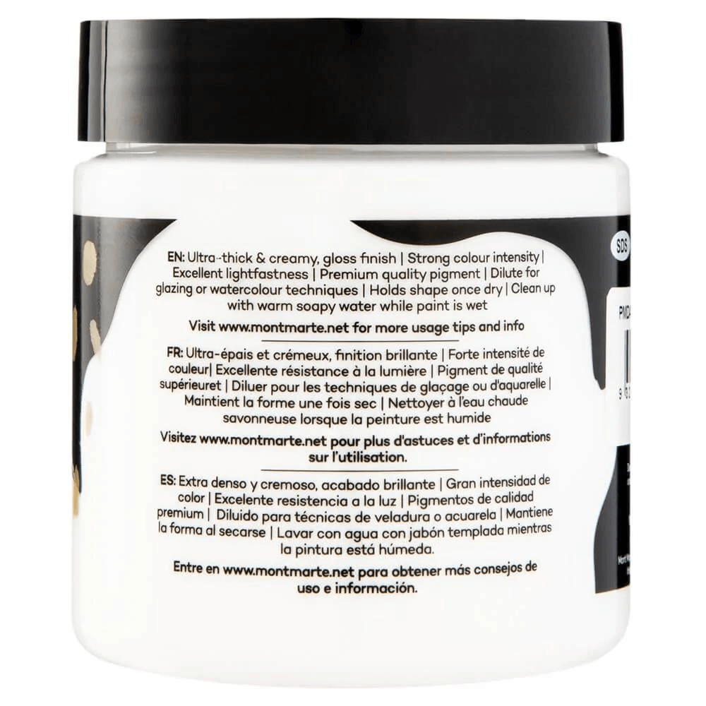 Dimension Acrylic Paint Premium 250ml - Titanium White - Glowish