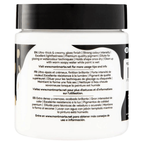 Dimension Acrylic Paint Premium 250ml - Titanium White - Glowish