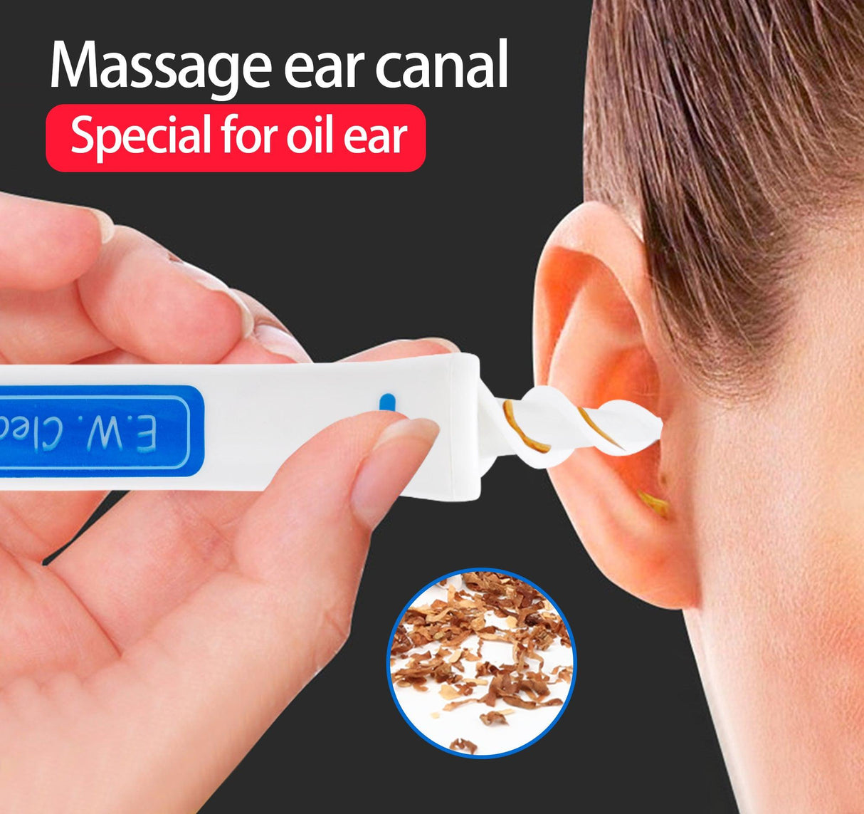 Ear Wax Cleaner/Remover Tool with Plastic box 16pcs/set - Glowish