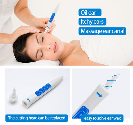 Ear Wax Cleaner/Remover Tool with Plastic box 16pcs/set - Glowish