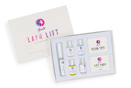 Glowish Eyelash Kit Lashes Perming Lifting Nutritious Lash Lift Perm Set - Glowish