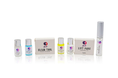 Glowish Eyelash Kit Lashes Perming Lifting Nutritious Lash Lift Perm Set - Glowish