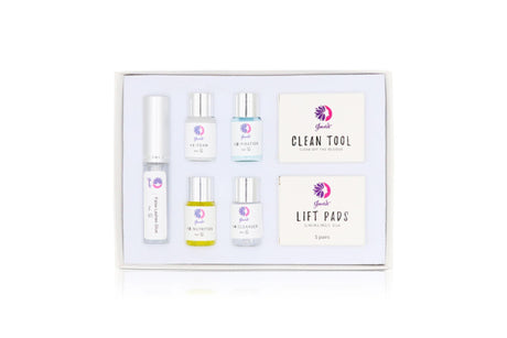 Glowish Eyelash Kit Lashes Perming Lifting Nutritious Lash Lift Perm Set - Glowish