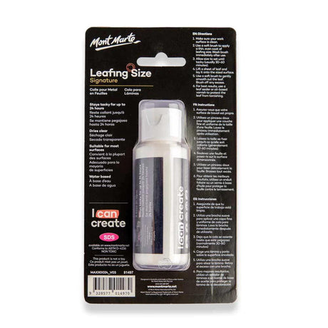 Leafing Size Signature 60ml - Mont Marte - Glowish
