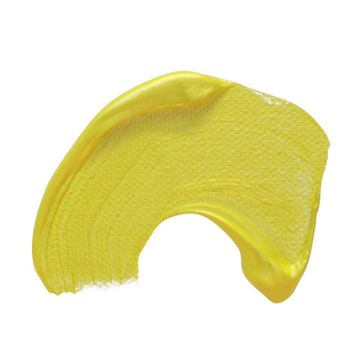 Mont Marte Dimension Acrylic Premium 75ml Tube - Pearl Yellow Mid - Glowish