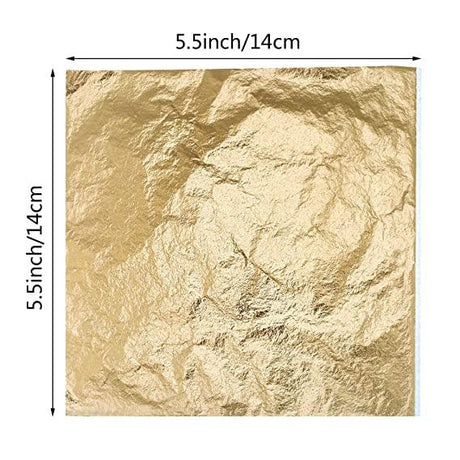 Mont Marte Imitation Gold Leaf 14x14cm 25 Sheet/Set - Glowish