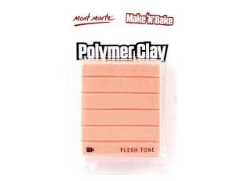 Mont Marte Make n Bake Polymer Clay Signature 60g - Flesh Tone - Glowish