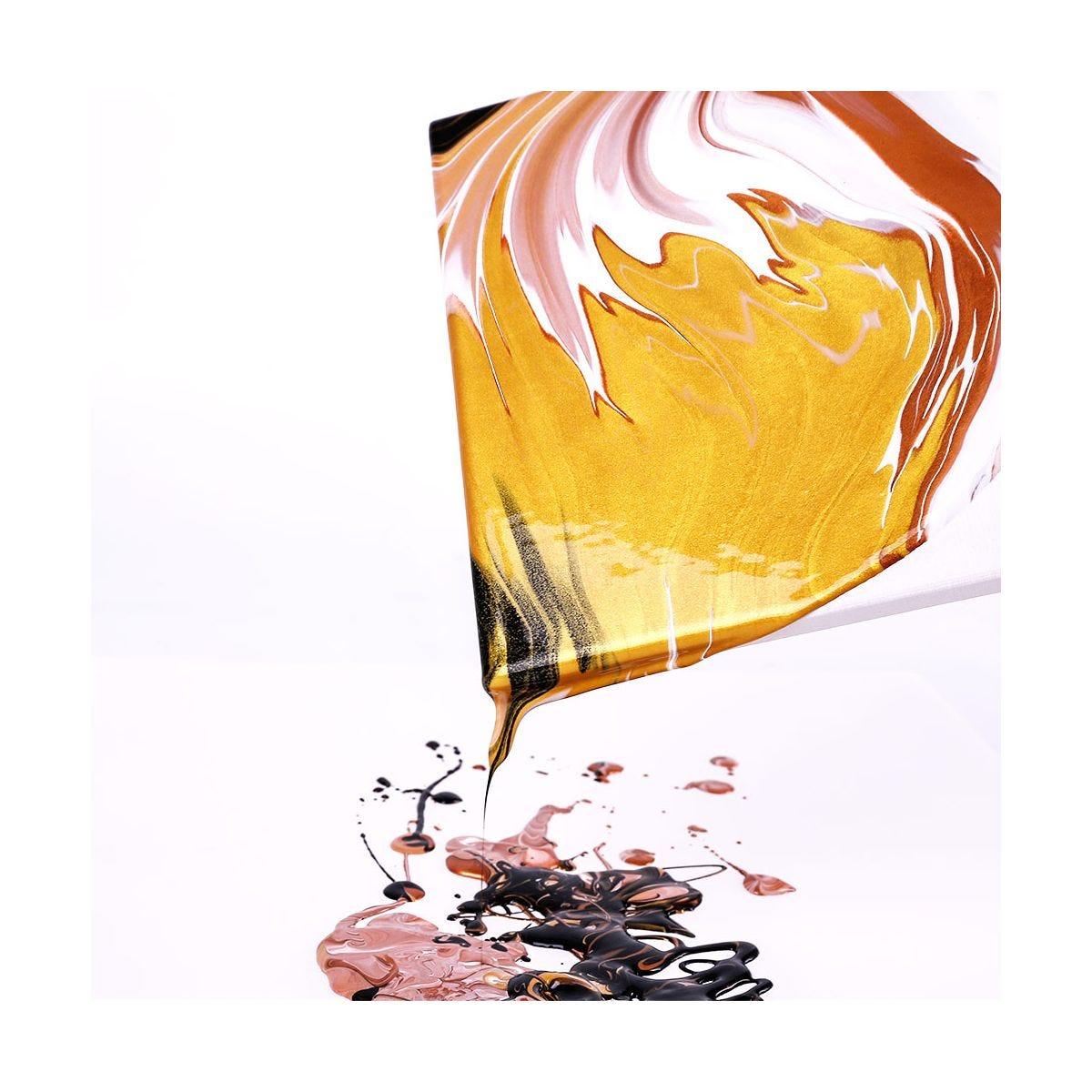 Mont Marte Pouring Acrylic Paint Set Premium 4pcs x 60ml (2oz) - Celestial - Glowish