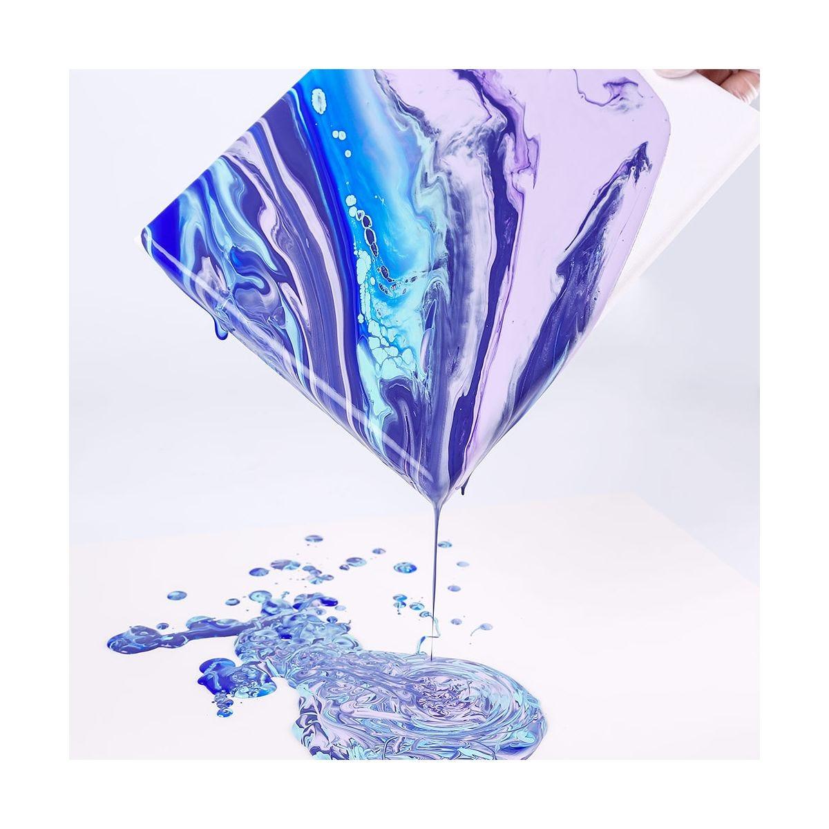 Mont Marte Pouring Acrylic Paint Set Premium 4pcs x 60ml (2oz) - Ethereal - Glowish