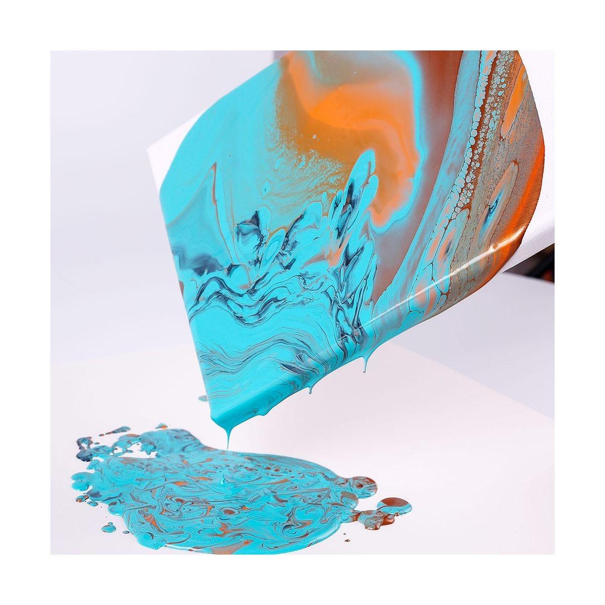 Mont Marte Pouring Acrylic Paint Set Premium 4pcs x 60ml (2oz) - Symphony - Glowish