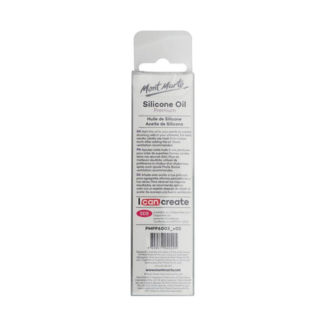 Mont Marte Silicone Oil 60ml (2oz) - Glowish