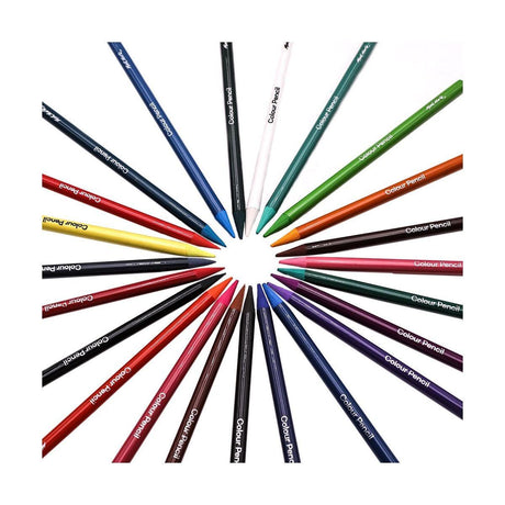 Mont Marte Woodless Colour Pencils Premium 24pcs - Glowish