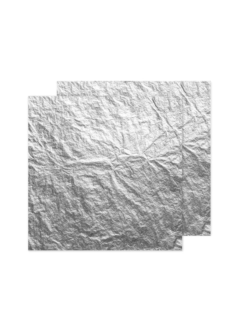 Mont Marte Imitation Silver Leaf 14x14cm 25 Sheet/Set - Glowish