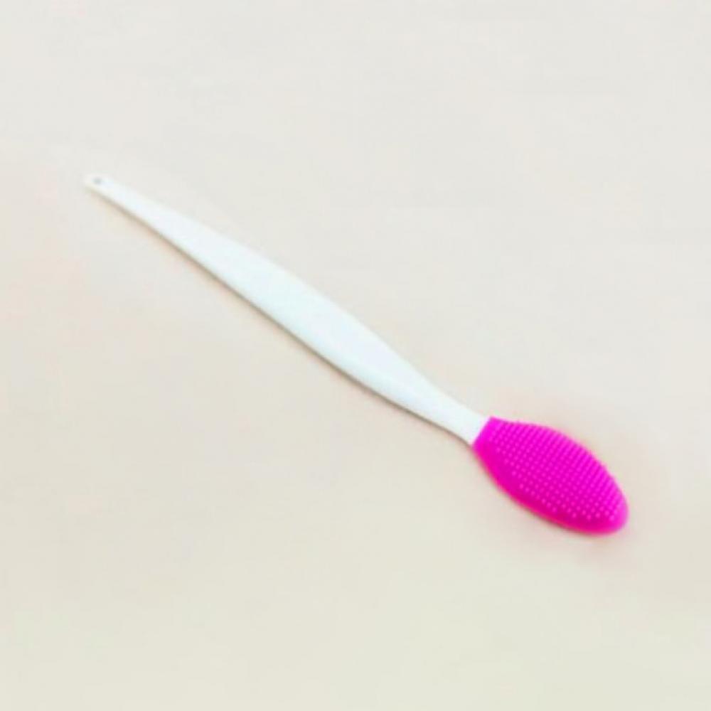 Nose Clean Blackhead Removal Silicone Brush Tool - Rose Red - Glowish