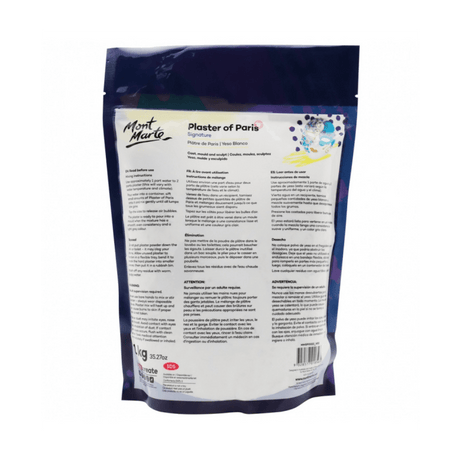 Plaster of Paris 1kg - Mont Marte - Glowish