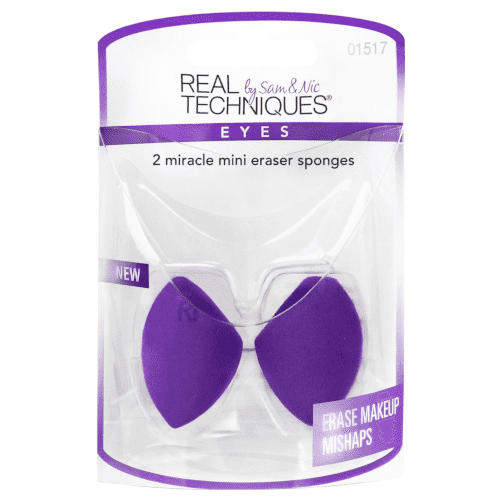 Real Technique 2 pcs Miracle Mini Eraser Sponges - Glowish