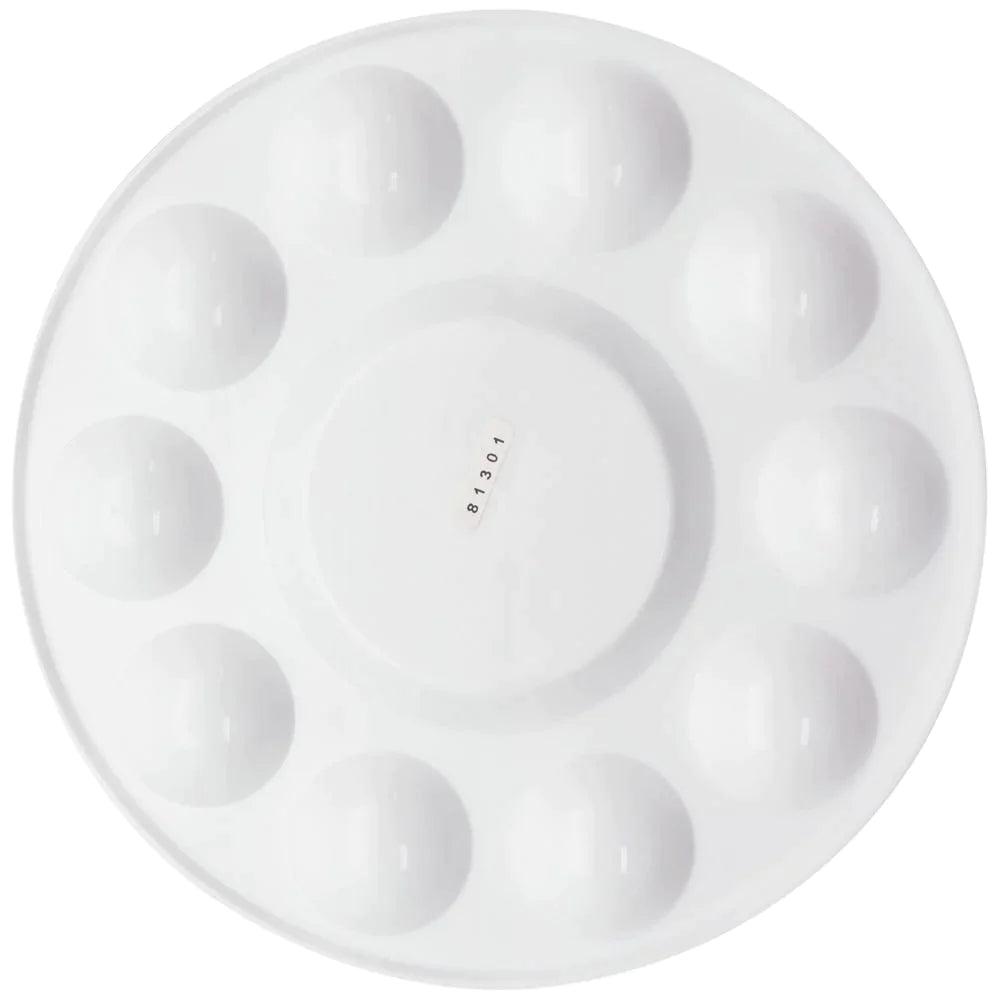 Round Plastic Palette Discovery 17cm (6.7in) - Mont Marte - Glowish