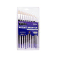 Studio Artist Brushes 12pcs Flat 1-12 - Mont Marte - Glowish