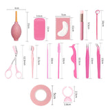 Professional Eyelash Extension Kit with Mini Fan