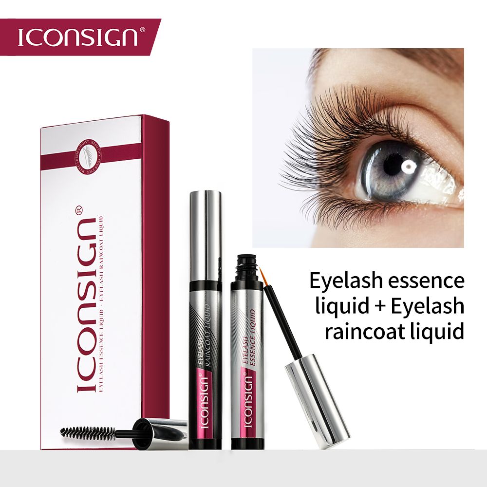 2 in 1 Eyelash Enchance Serum and Raincoat Liquid for Moisture & Protection