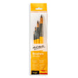 Acrylic Brushes Signature 4pc - Mont Marte - Glowish