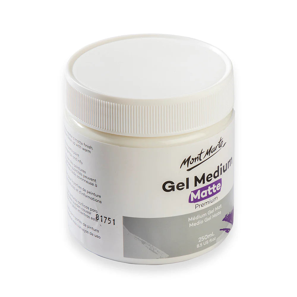 Acrylic Medium - Gel Medium Matte Premium 250ml