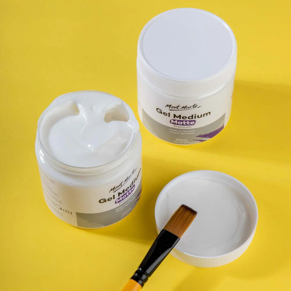 Acrylic Medium - Gel Medium Matte Premium 250ml