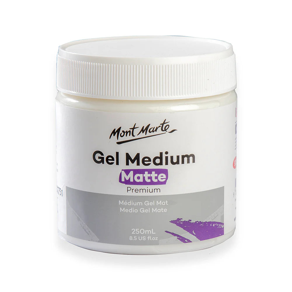 Acrylic Medium - Gel Medium Matte Premium 250ml
