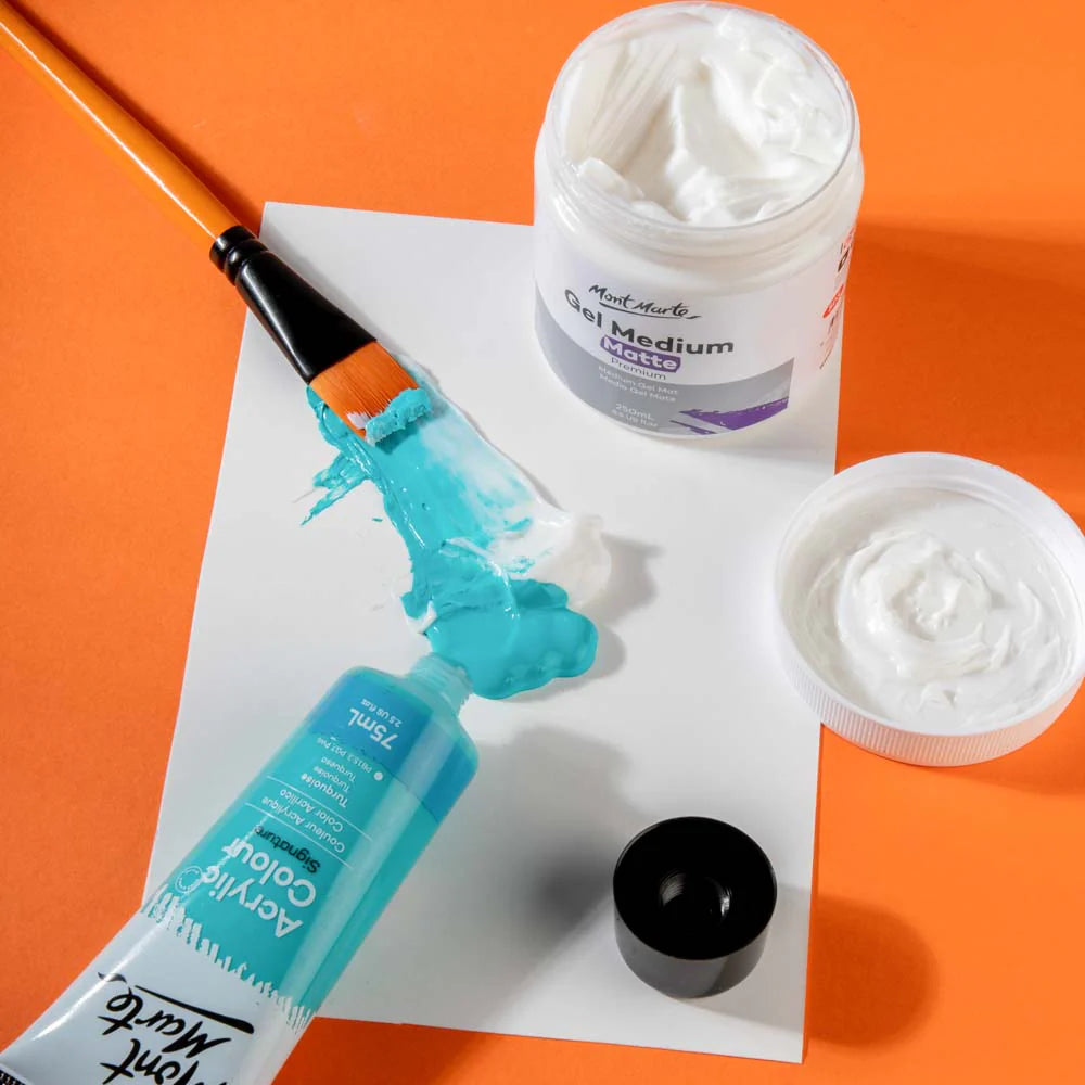 Acrylic Medium - Gel Medium Matte Premium 250ml