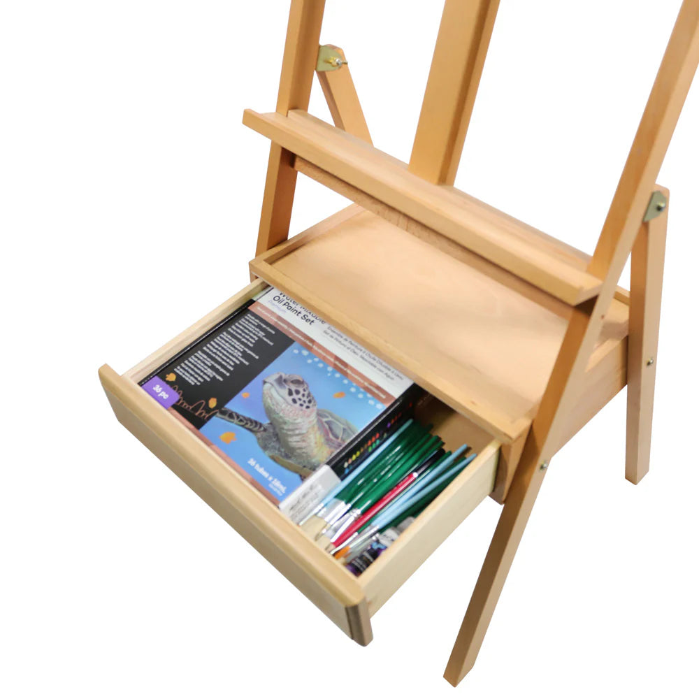Box Floor Easel Beech Signature - Mont Marte
