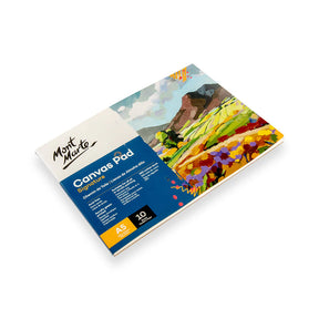 Canvas Pad 10 Signature Sheet A5 (5.8 x 8.3in) - Mont Marte - Glowish
