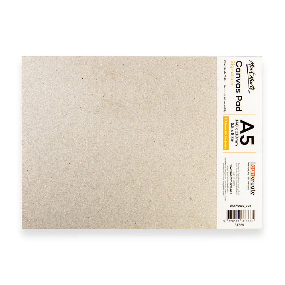 A5 canvas pad 