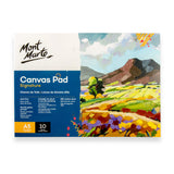 Canvas Pad 10 Signature Sheet A5 (5.8 x 8.3in) - Mont Marte
