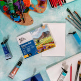 Canvas Pad 10 Signature Sheet A5 (5.8 x 8.3in) - Mont Marte