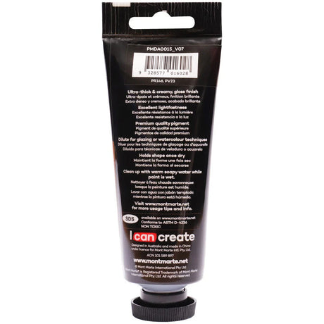 Dimension Acrylic Paint 75ml Tube - Mauve - Mont Marte - Glowish