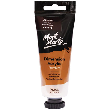 Dimension Acrylic Paint 75ml Tube - Mauve - Mont Marte - Glowish
