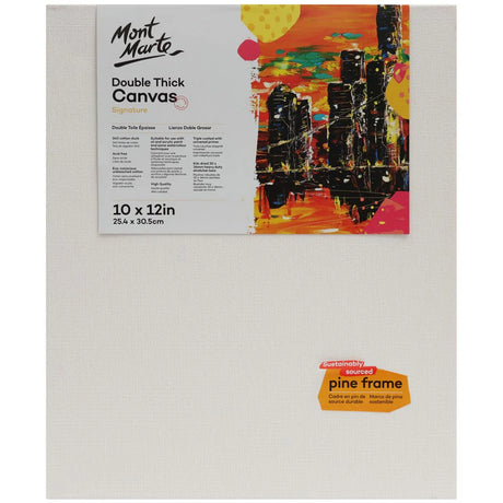 Double Thick Canvas Signature 25.4 x 30.5cm (10 x 12in) - Mont Marte