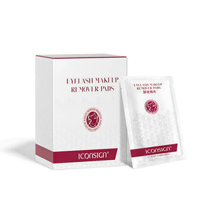 Eyelash Makeup Remover Pads Iconsign - Glowish