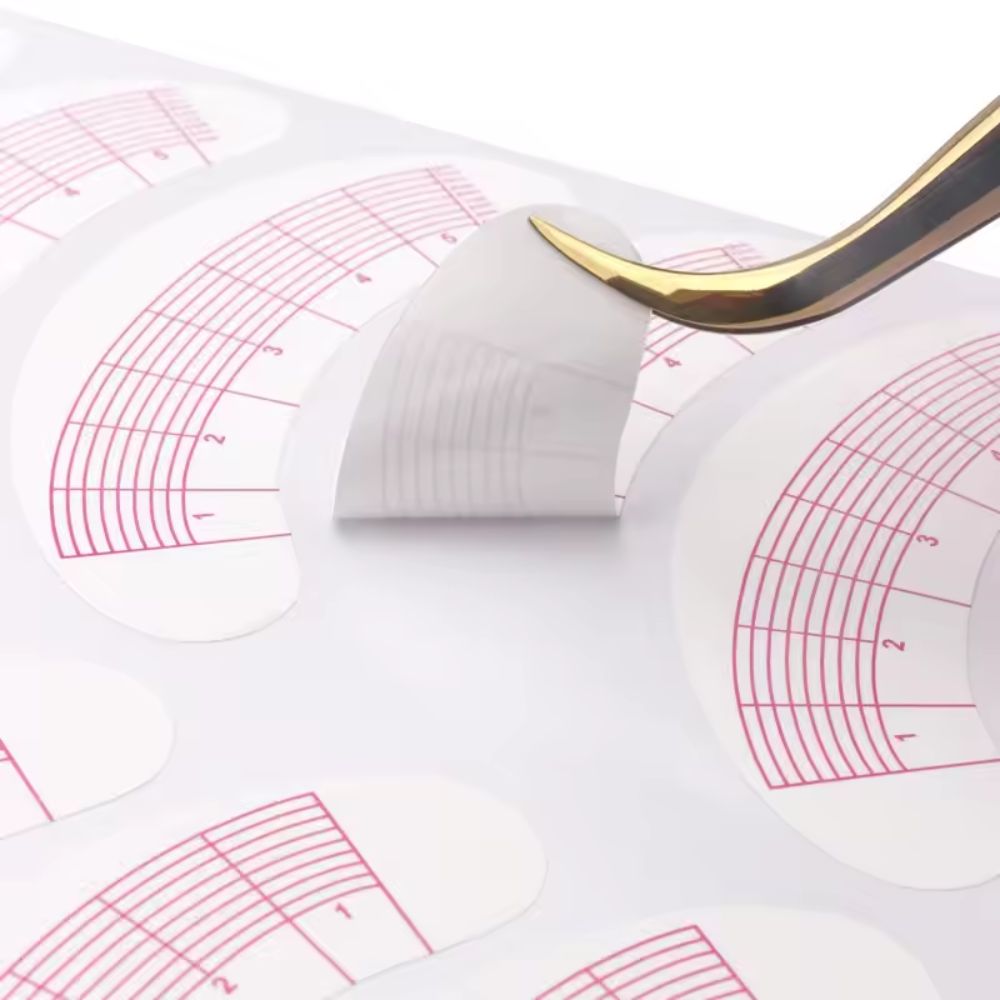 False eyelash Eyelashes Extension Grafted & Measure Practice Patches