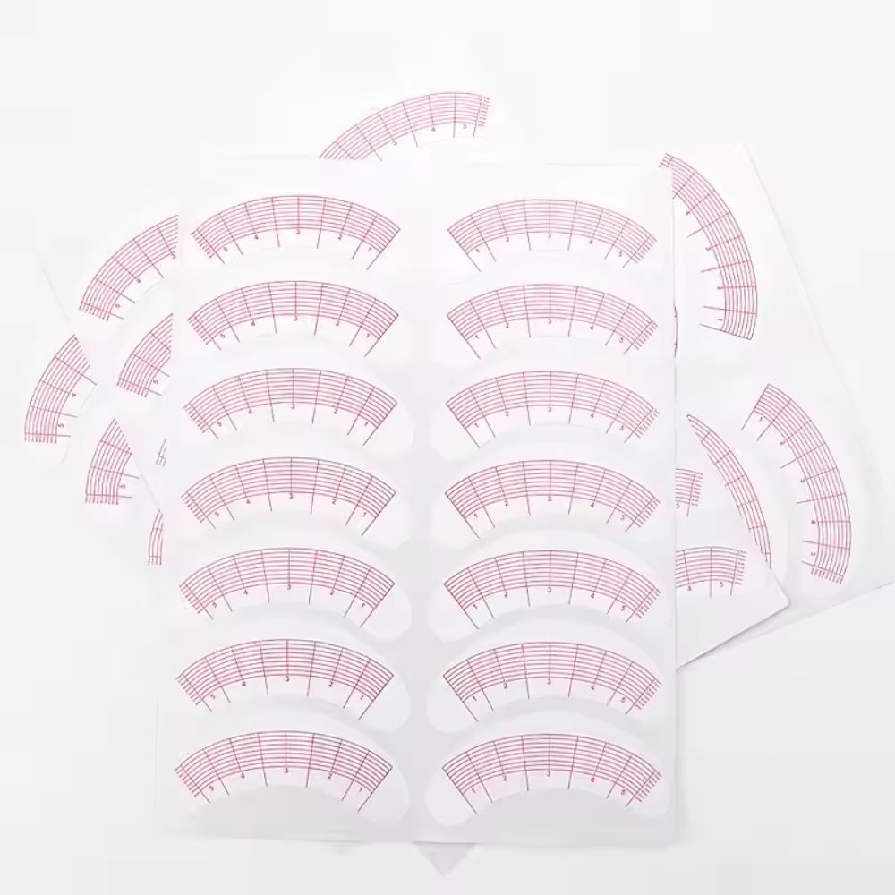 False eyelash Eyelashes Extension Grafted & Measure Practice Patches