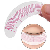 False eyelash Eyelashes Extension Grafted & Measure Practice Patches