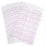 False eyelash Eyelashes Extension Grafted & Measure Practice Patches