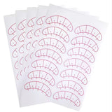 False eyelash Eyelashes Extension Grafted & Measure Practice Patches