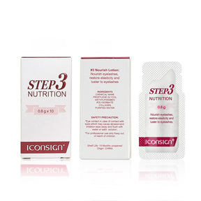 Fast Perm Lash Perm Kit Eyelash Nutrition Lotion Sachets 10x - Step 3 - Glowish