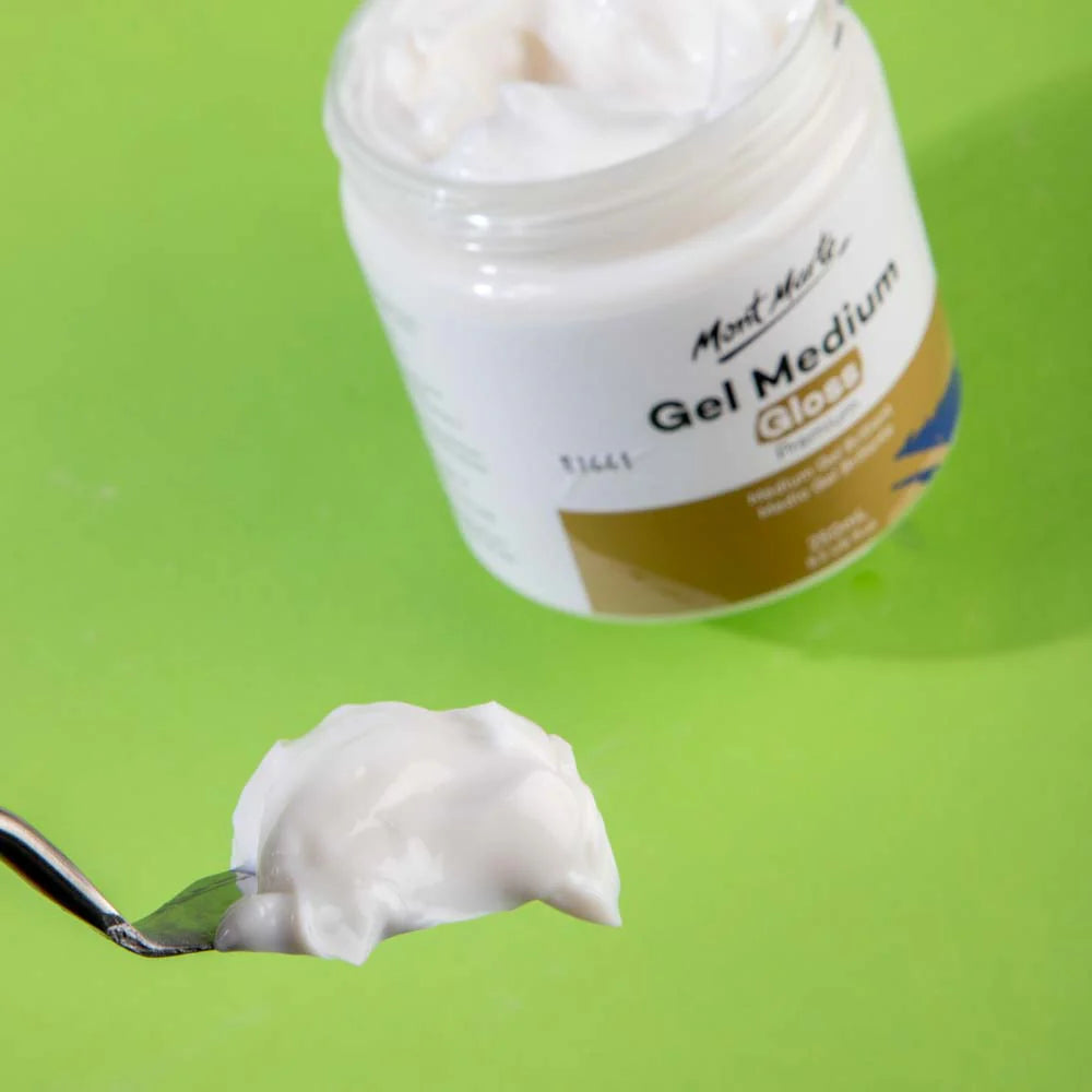 Gloss Gel Medium Premium 250ml - Mont Marte