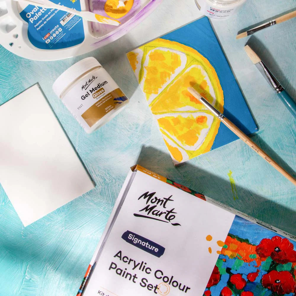 Gloss Gel Medium Premium 250ml - Mont Marte