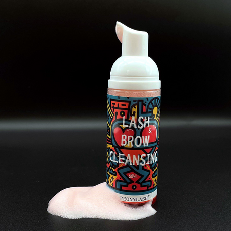 Lash and brow cleansing foam 