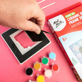 Paint Me - Ceramic Photo Frame - Snowman Mont Marte